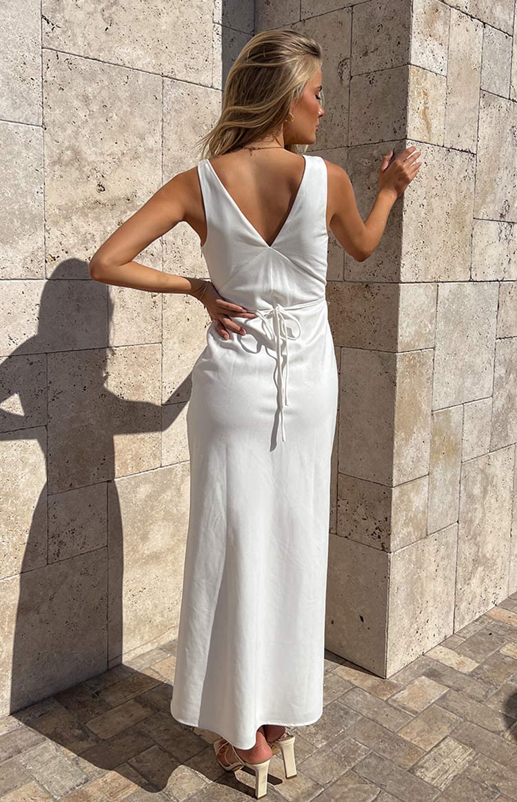 Robe longue Verlaine en mélange lin