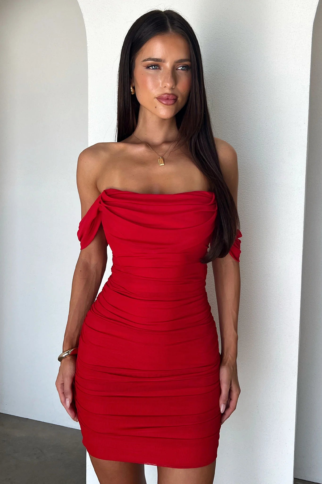 Lucinda Dress - Red