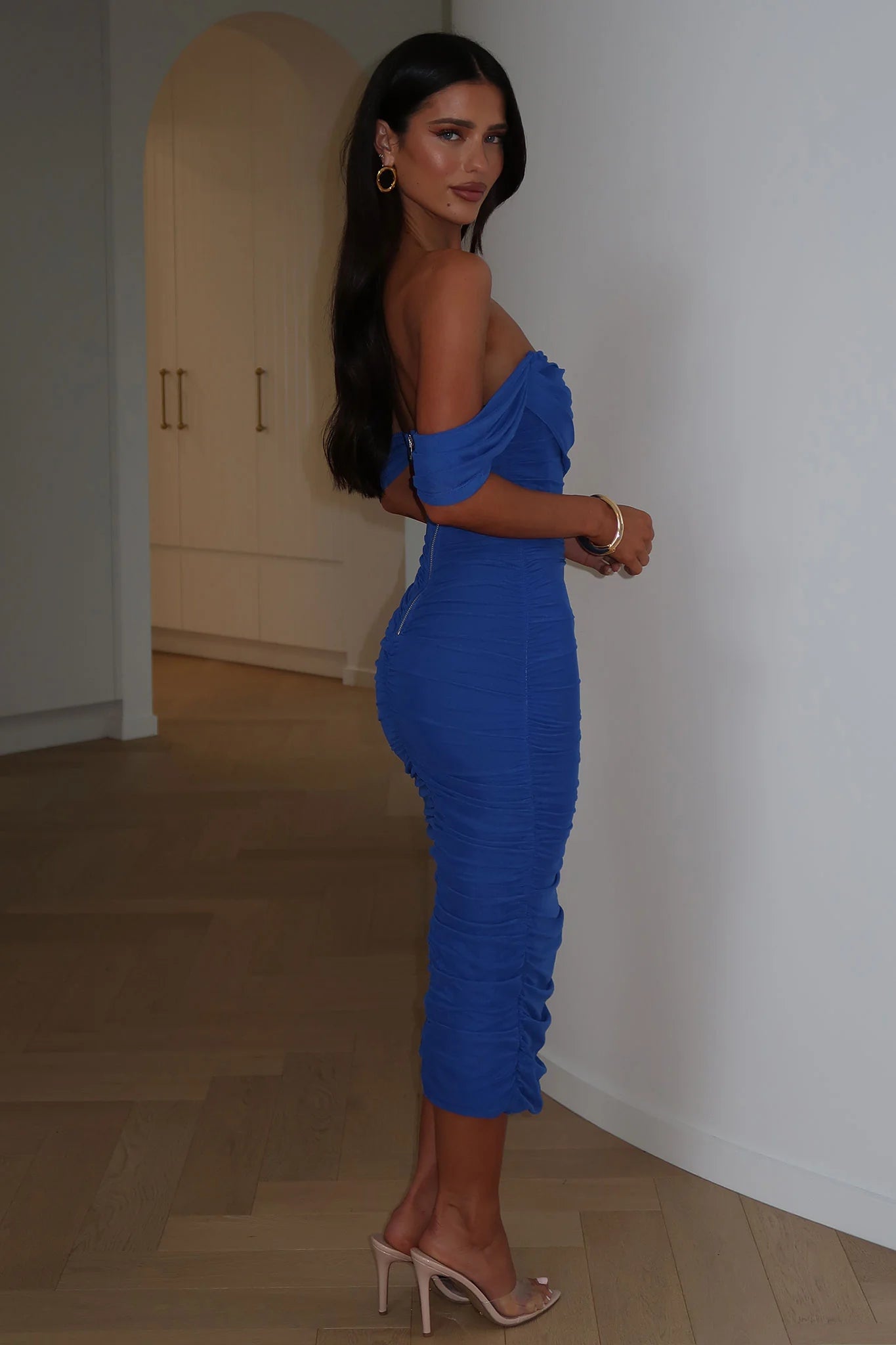 Lucinda Midi Dress - Royal Blue