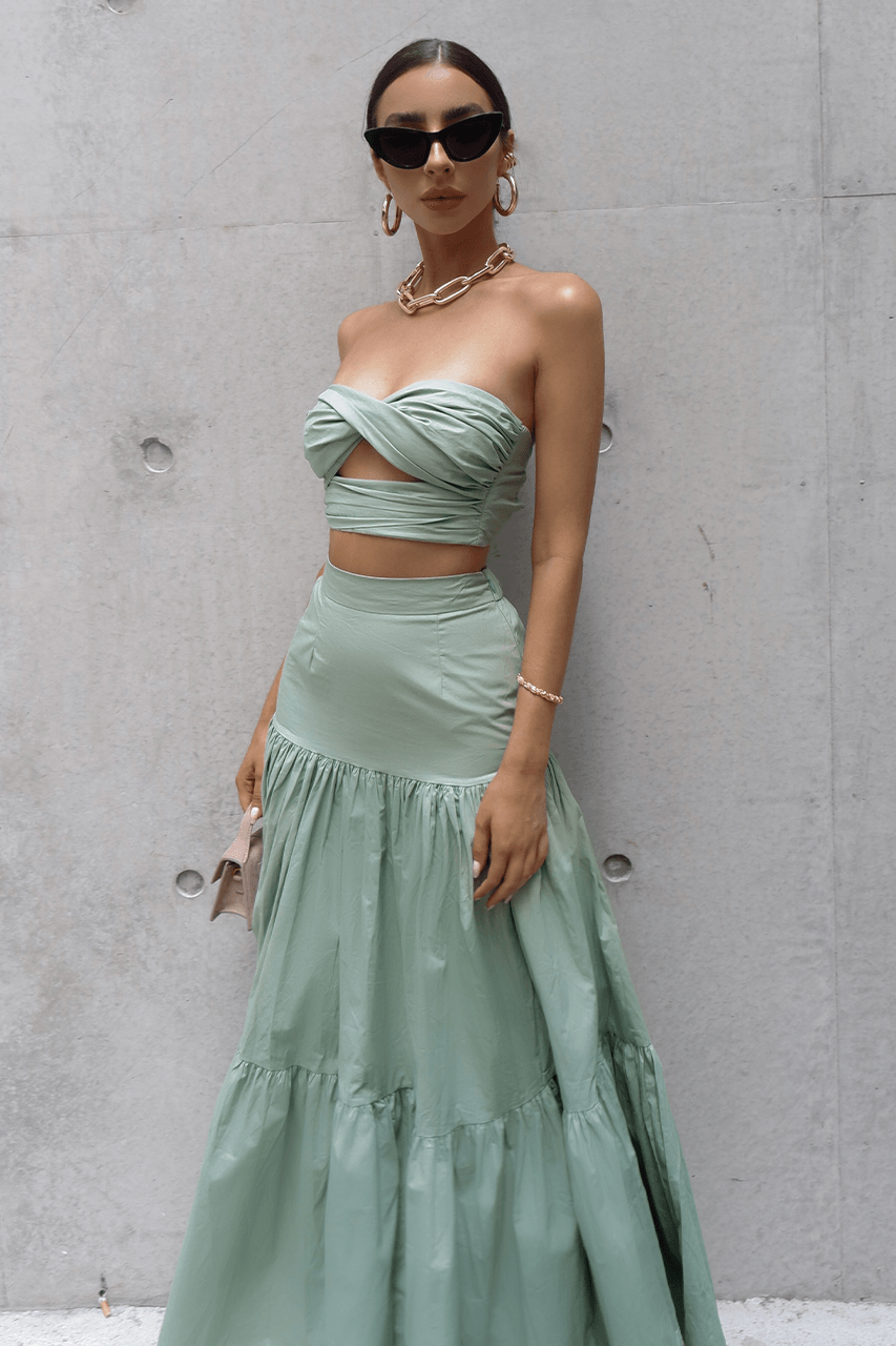 Ayla Top - Sage