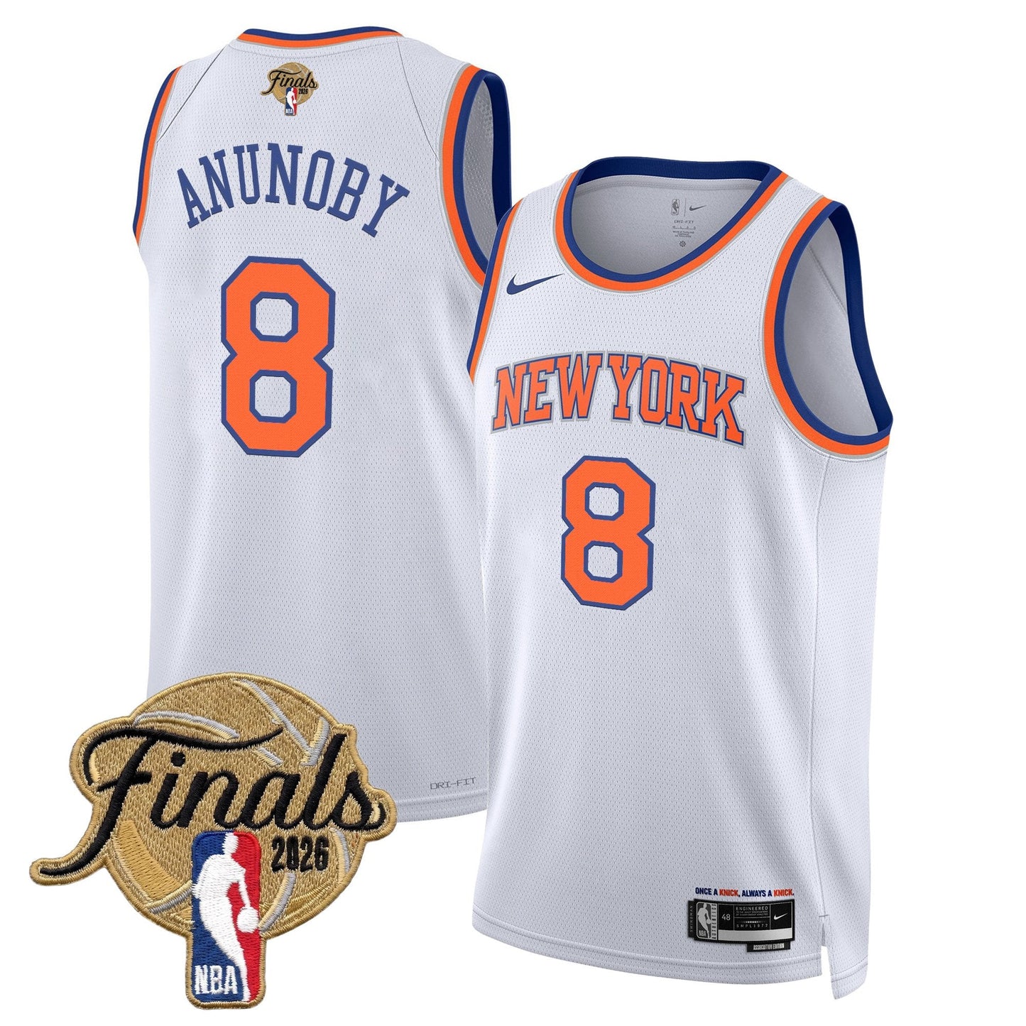 NYK 2026 Finals Swingman Jersey - All Stitched