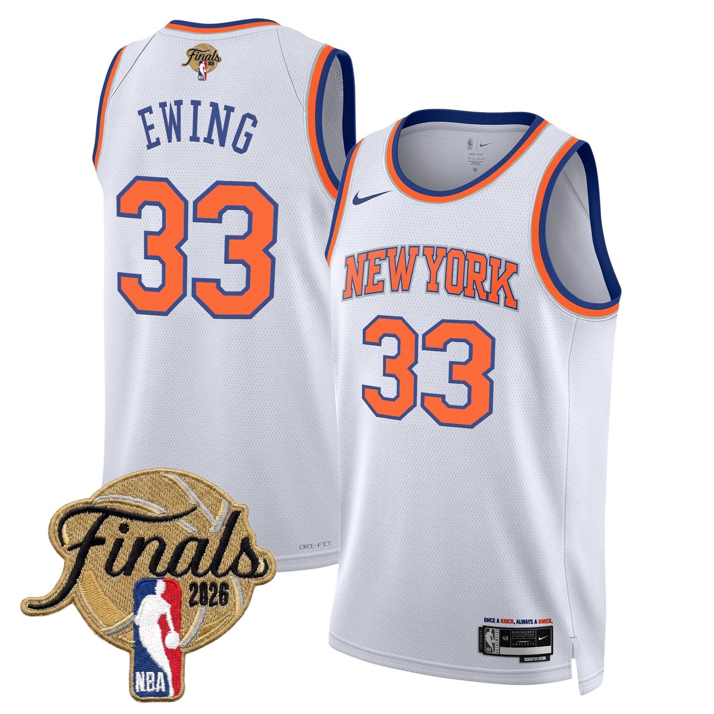 NYK 2026 Finals Swingman Jersey - All Stitched