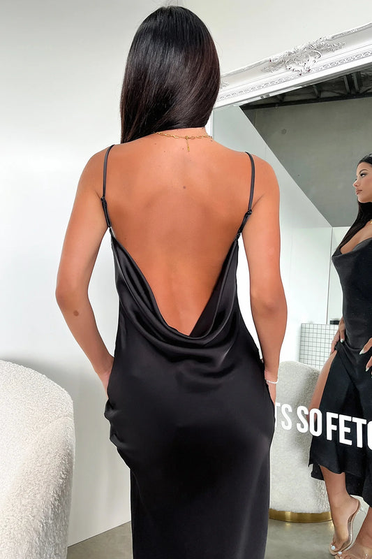 Melinda Maxi Dress - Black
