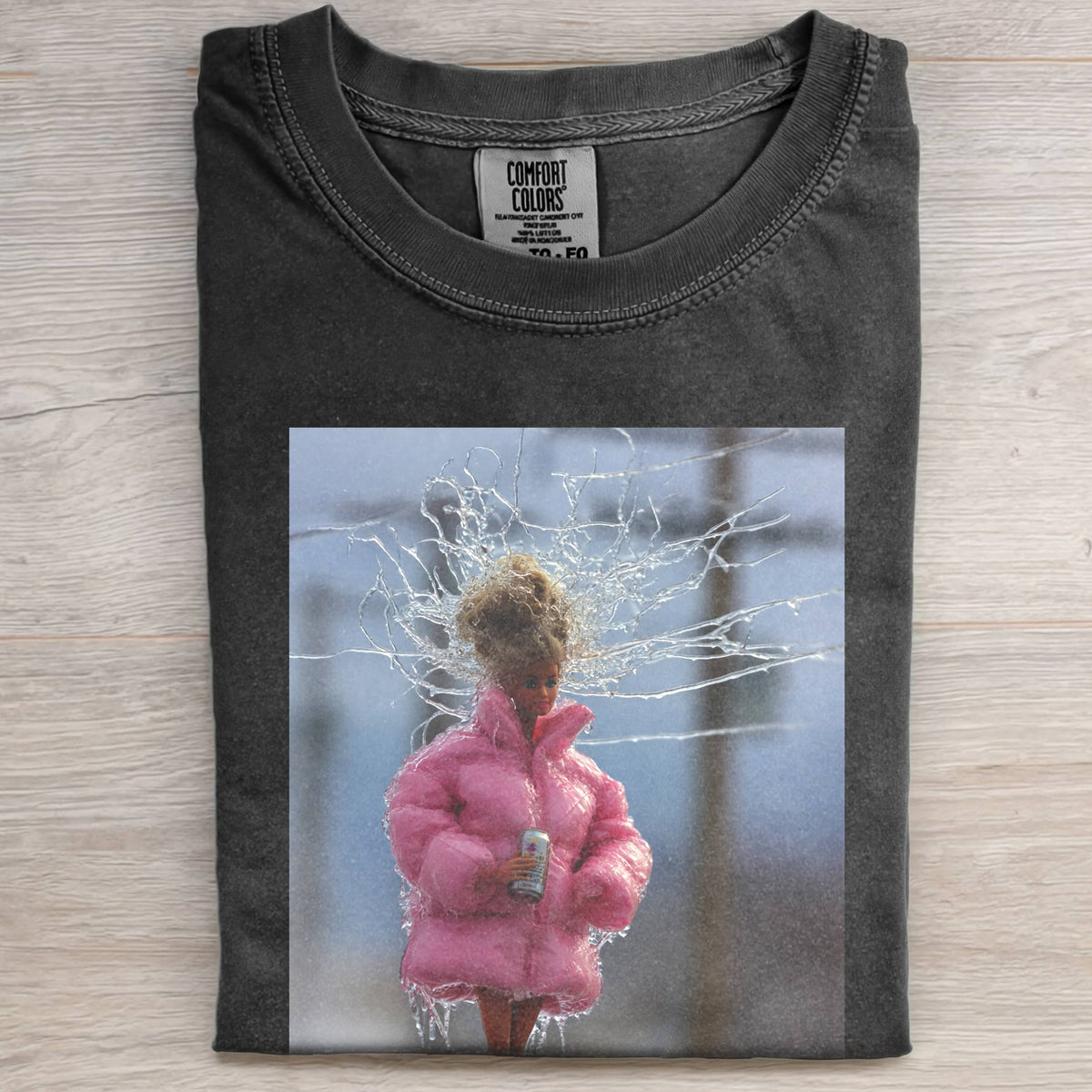 BARBIECORE ICE AND SNOW TEE