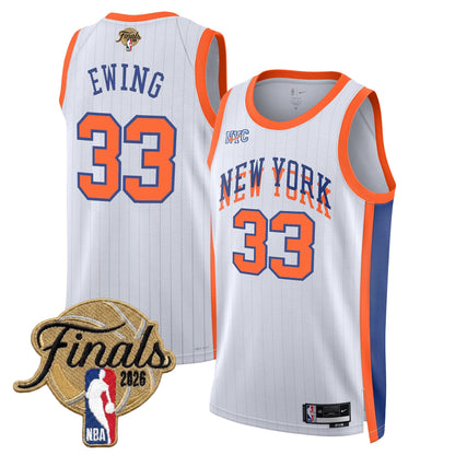 NYK 2026 Finals Swingman Jersey - All Stitched