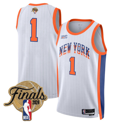 NYK 2026 Finals Swingman Jersey - All Stitched