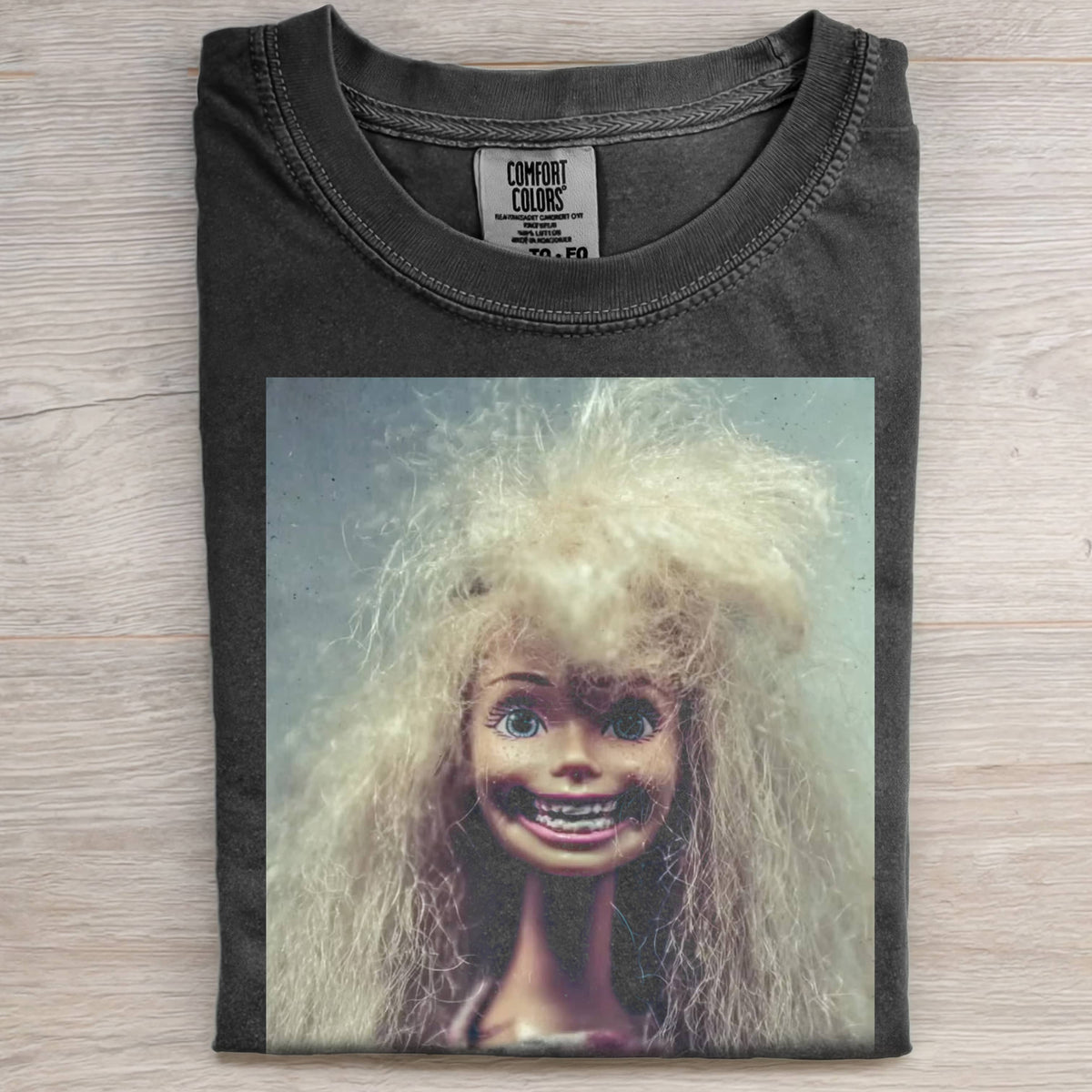 BARBIECORE WITH A WRY SMILE T-SHIRT