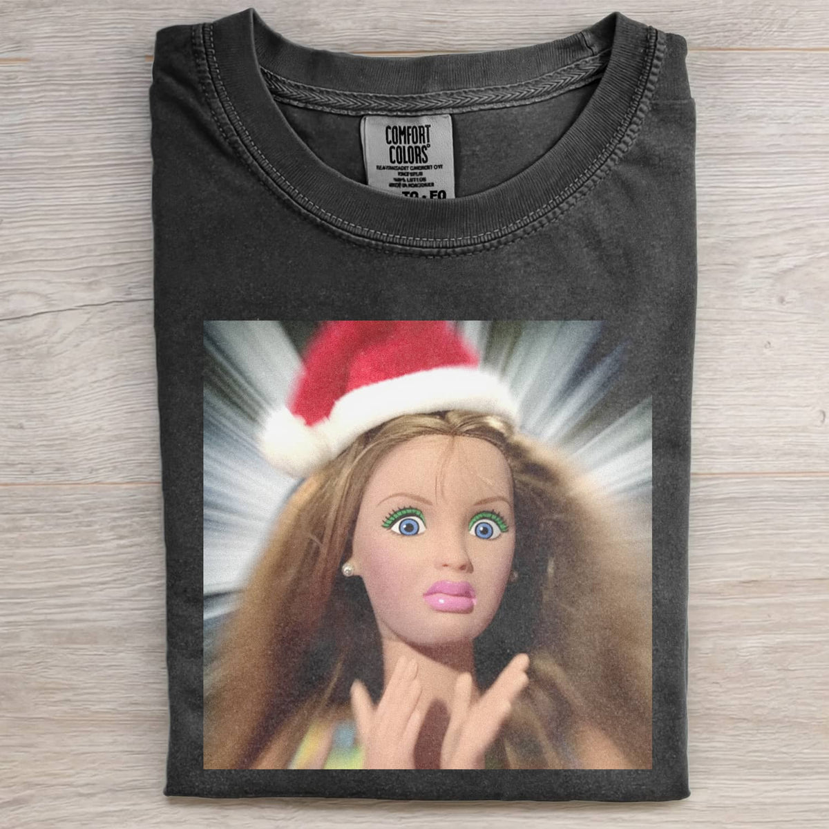 CHRISTMAS BARBIECORE MEME ICON TEE