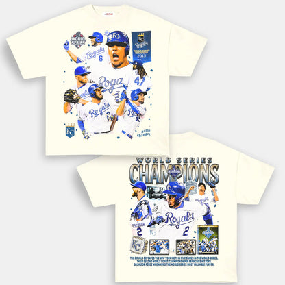 2015 WORLD SERIES CHAMPS - ROYALS TEE - [DS]