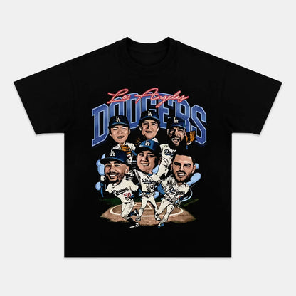 2025 BIG HEAD DODGERS TEE