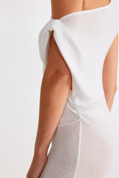 Calina Maxi Dress - White