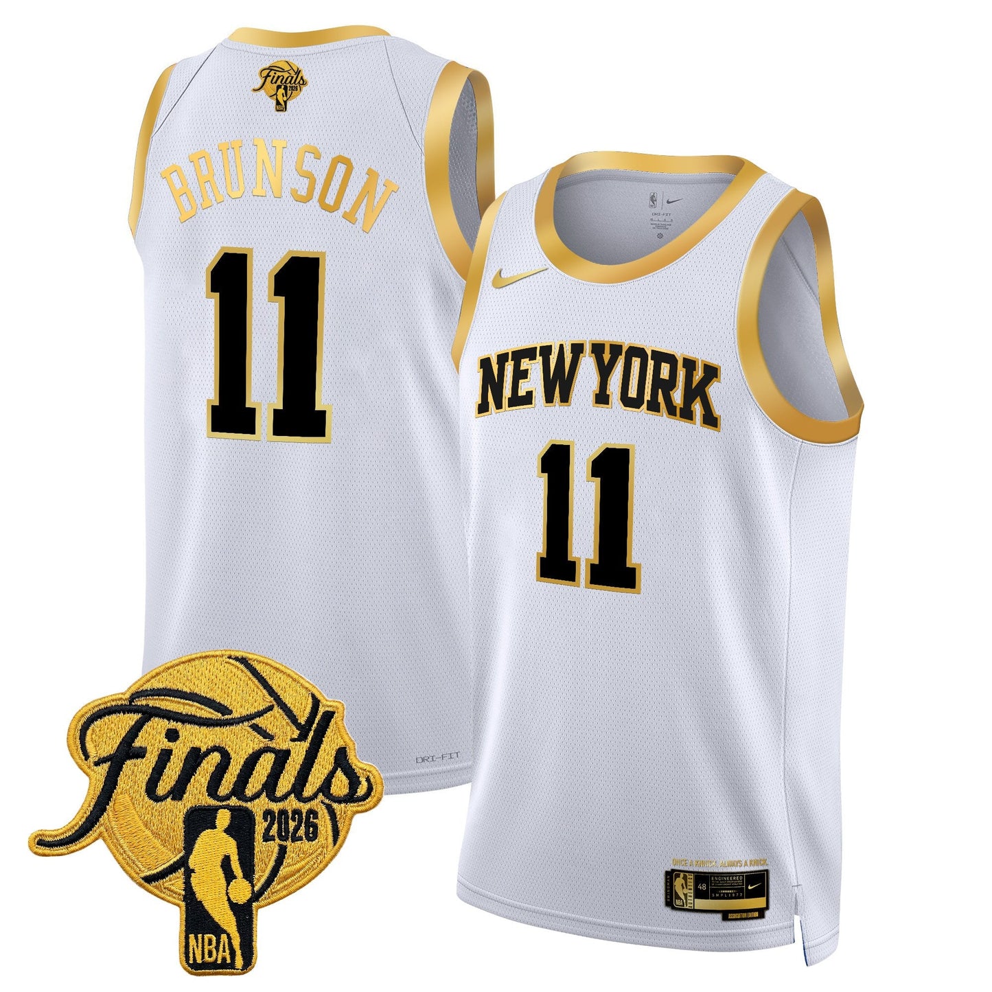 NYK 2026 Finals Swingman Jersey - All Stitched