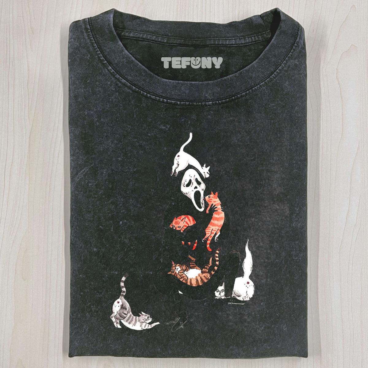 FUNNY SCREAMS AND CATS SHIRT