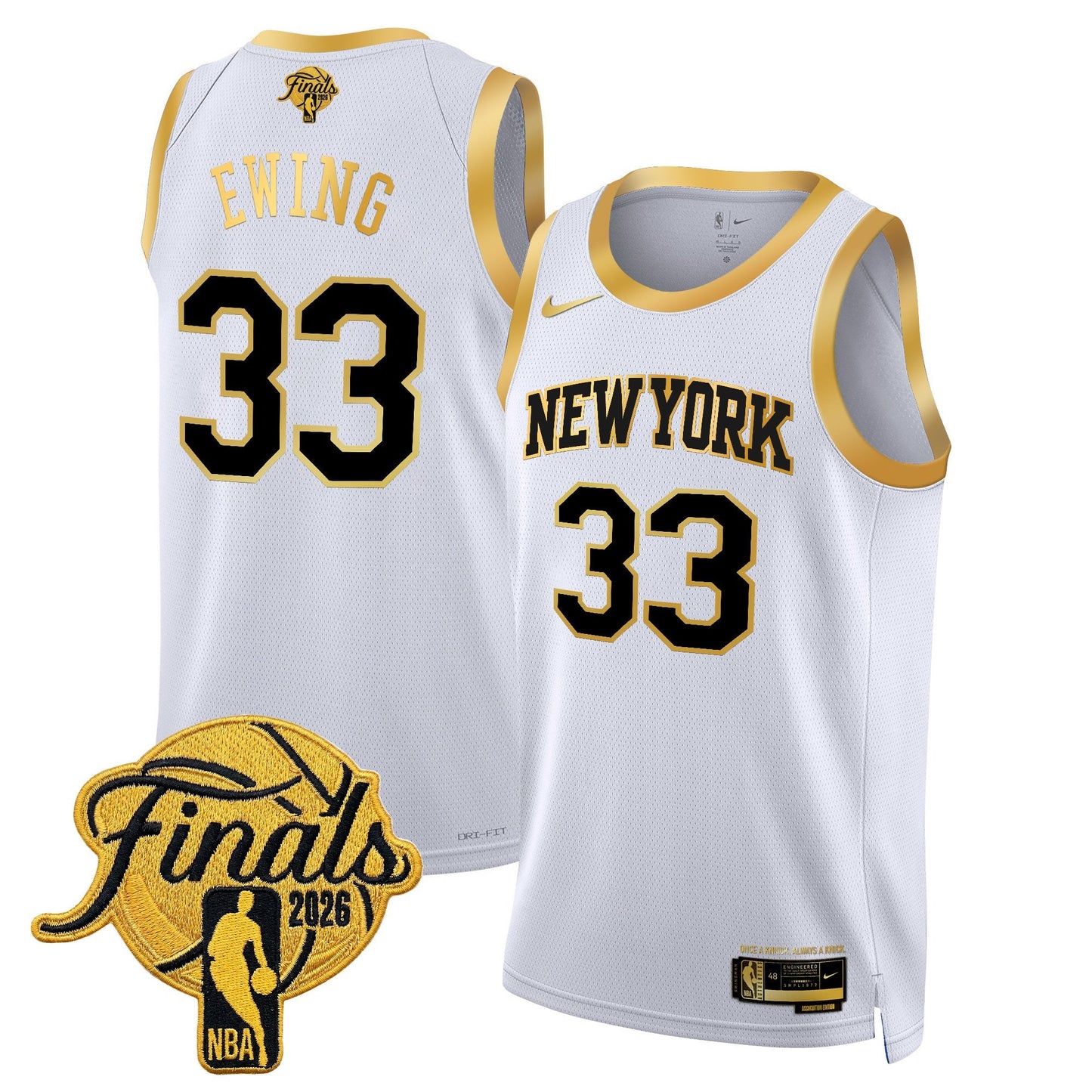 NYK 2026 Finals Swingman Jersey - All Stitched