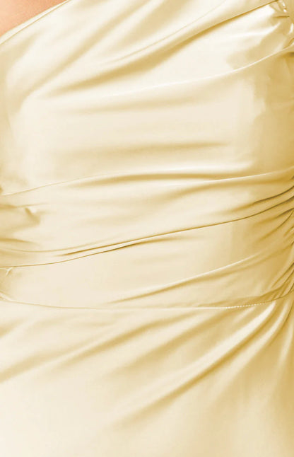 Tina Yellow Formal Maxi Dress