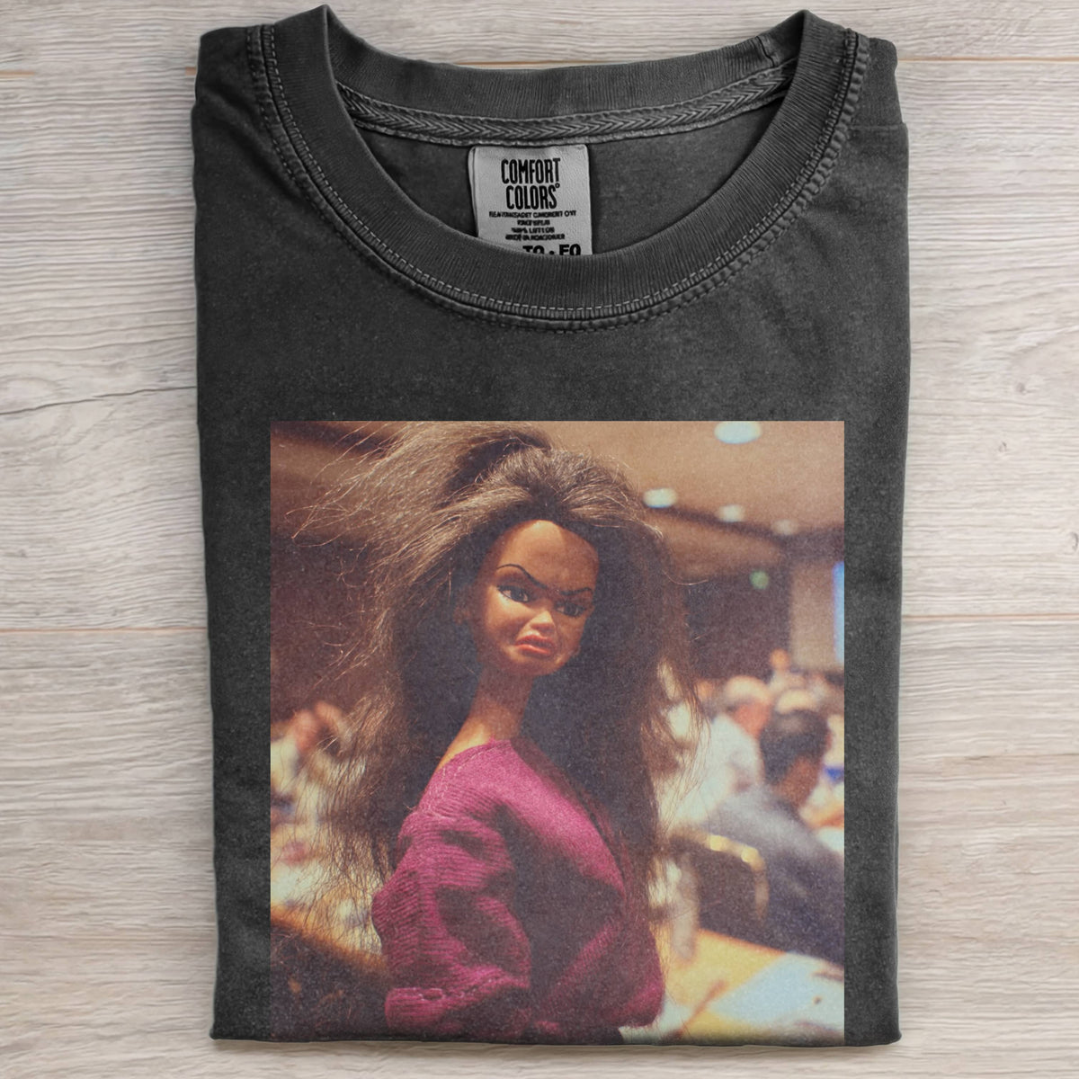 BARBIECORE DEPRESSED WORK T-SHIRT