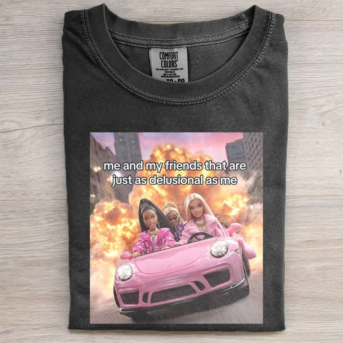 BARBIECORE MEME MOOD ICON TEE