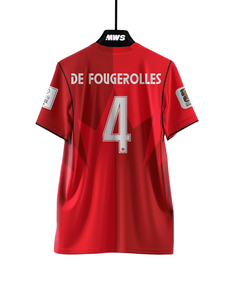 Luc De Fougerolles Match-Day Uniforms