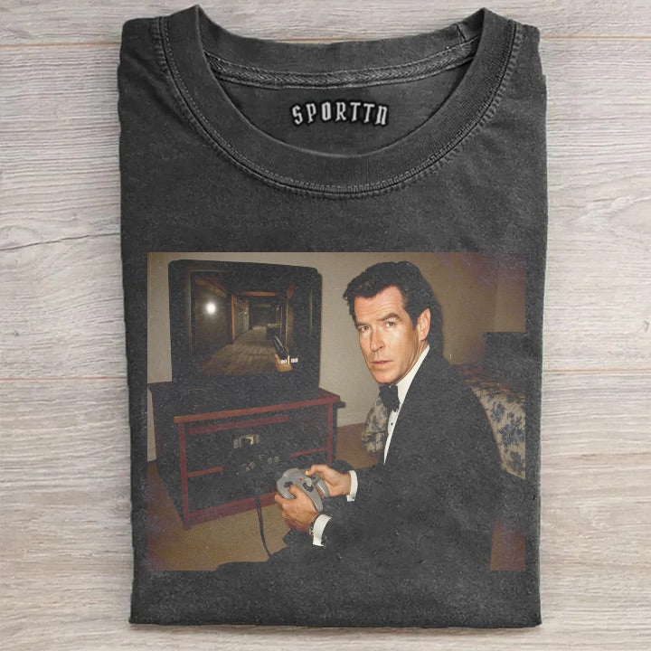 JAMES BOND RETRO GAME T-SHIRT