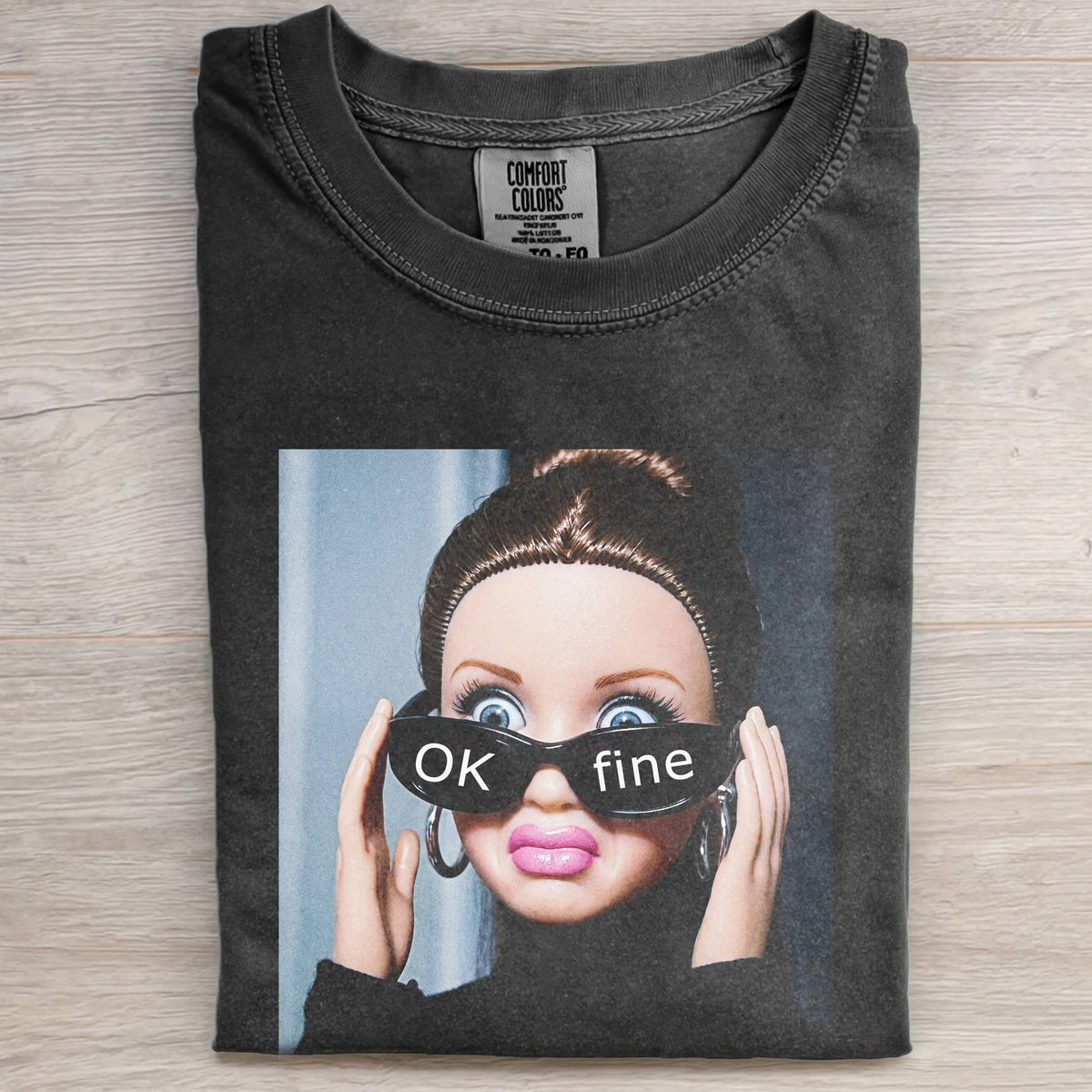 BARBIECORE OK FINE TEE