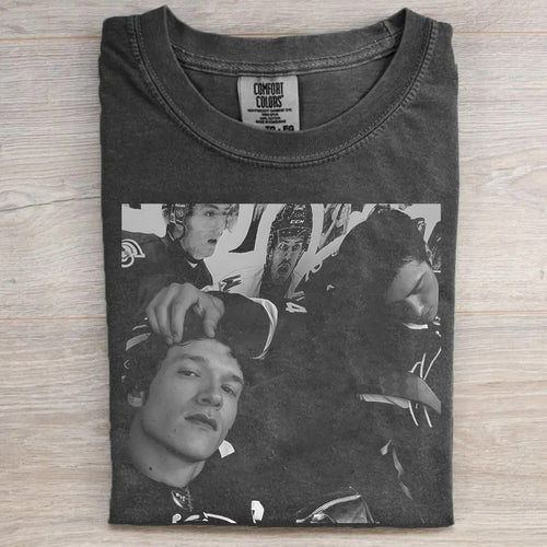 Comfort Colors Funny Williams & Storrie Hockey T-shirt