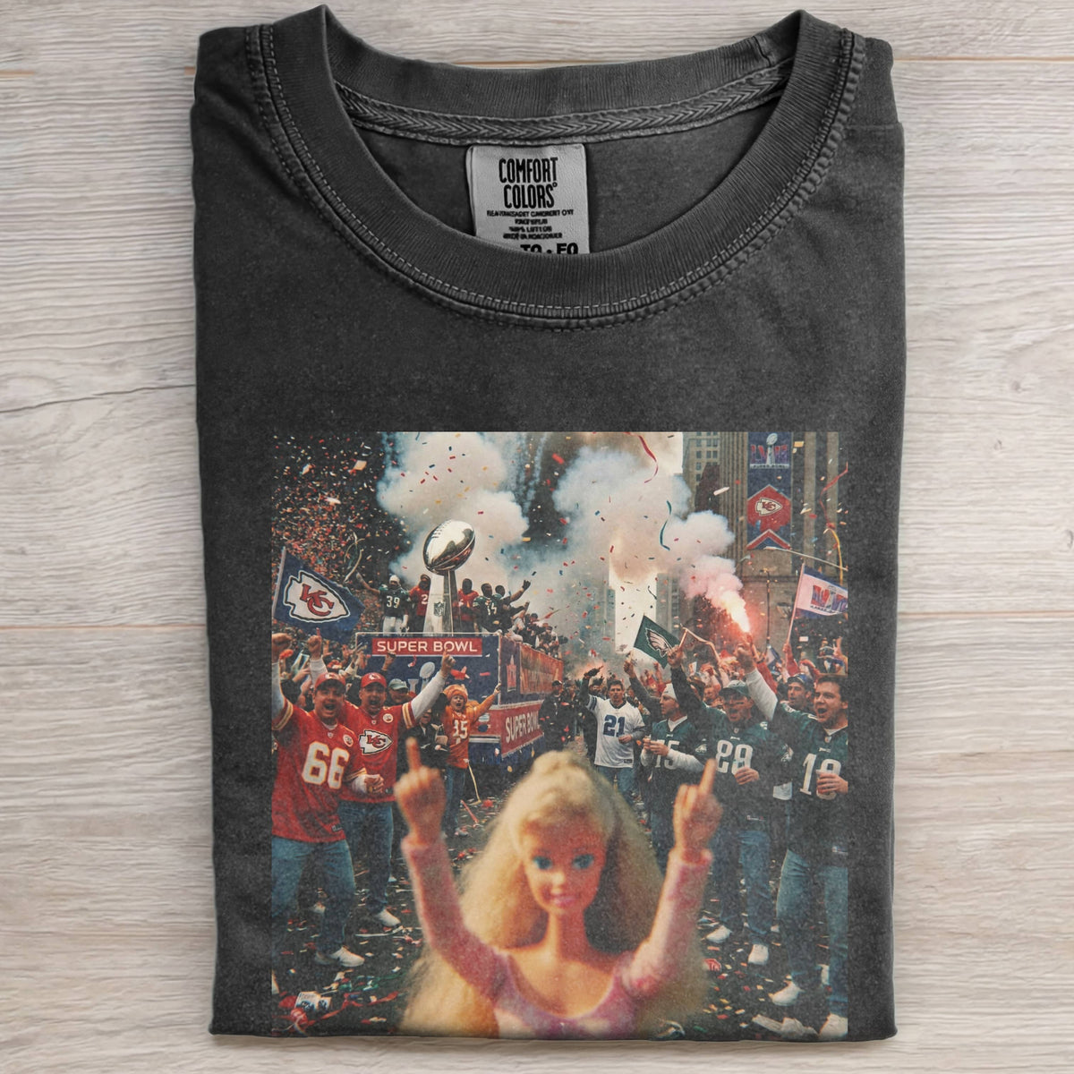 BARBIECORE CELEBRATES SUPER BOWL TEE