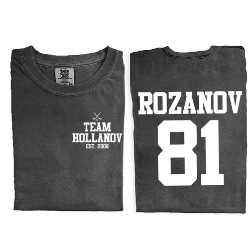 Comfort Colors Funny Williams & Storrie Hockey T-shirt