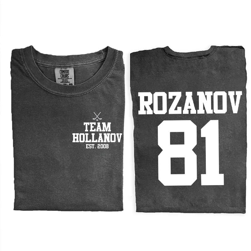 Comfort Colors Funny Williams & Storrie Hockey T-shirt