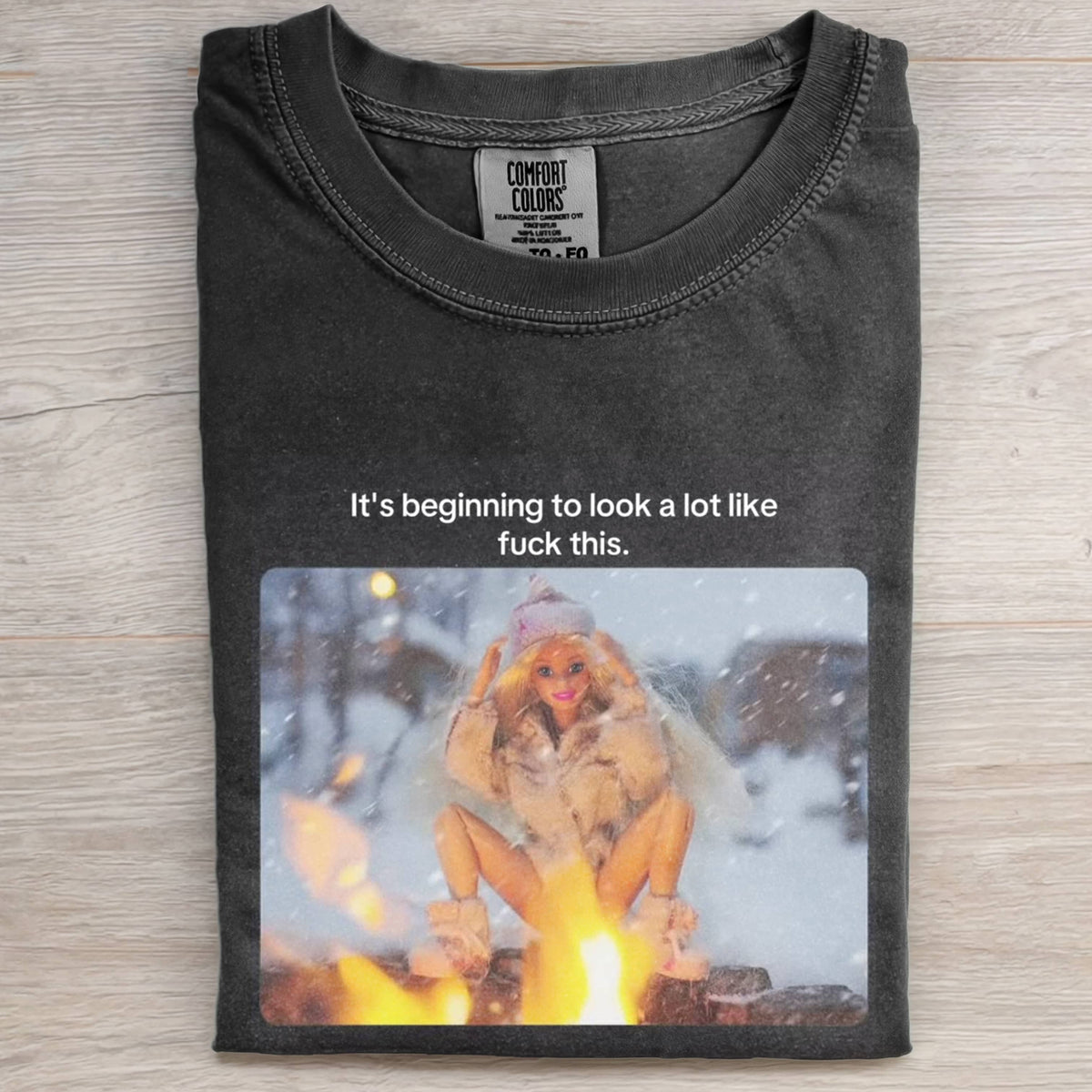 BARBIECORE FLAME TEE