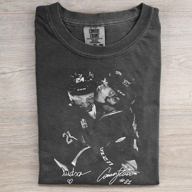 Comfort Colors Funny Williams & Storrie Hockey T-shirt