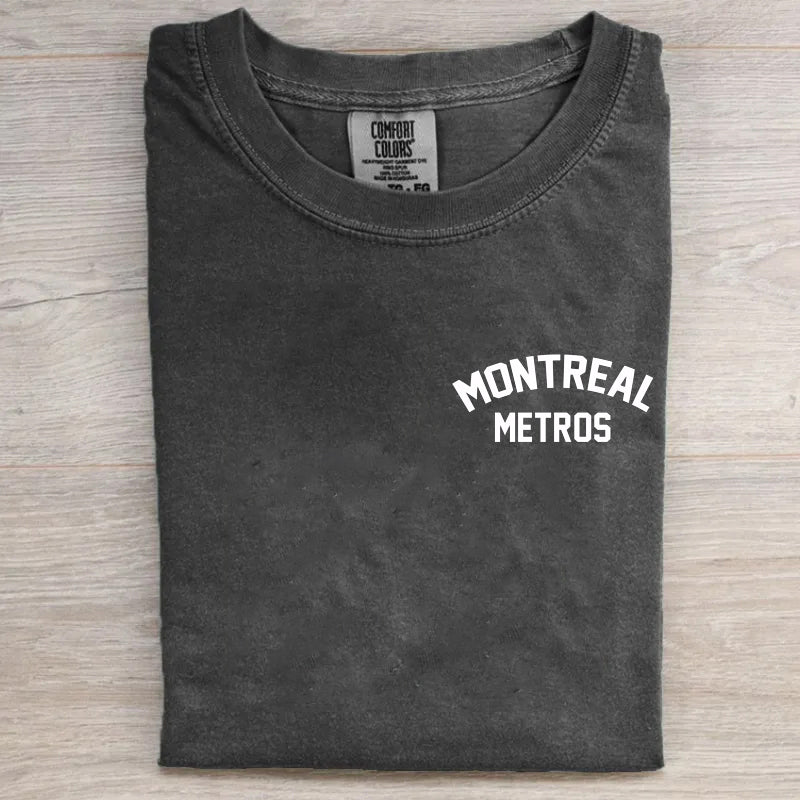Montreal Metros Romance Hockey T-shirt
