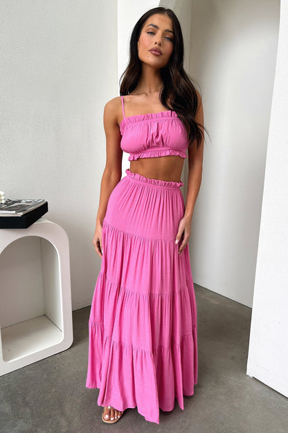Selina Crop - Pink