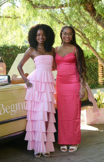 Honey Pink Maxi Dress