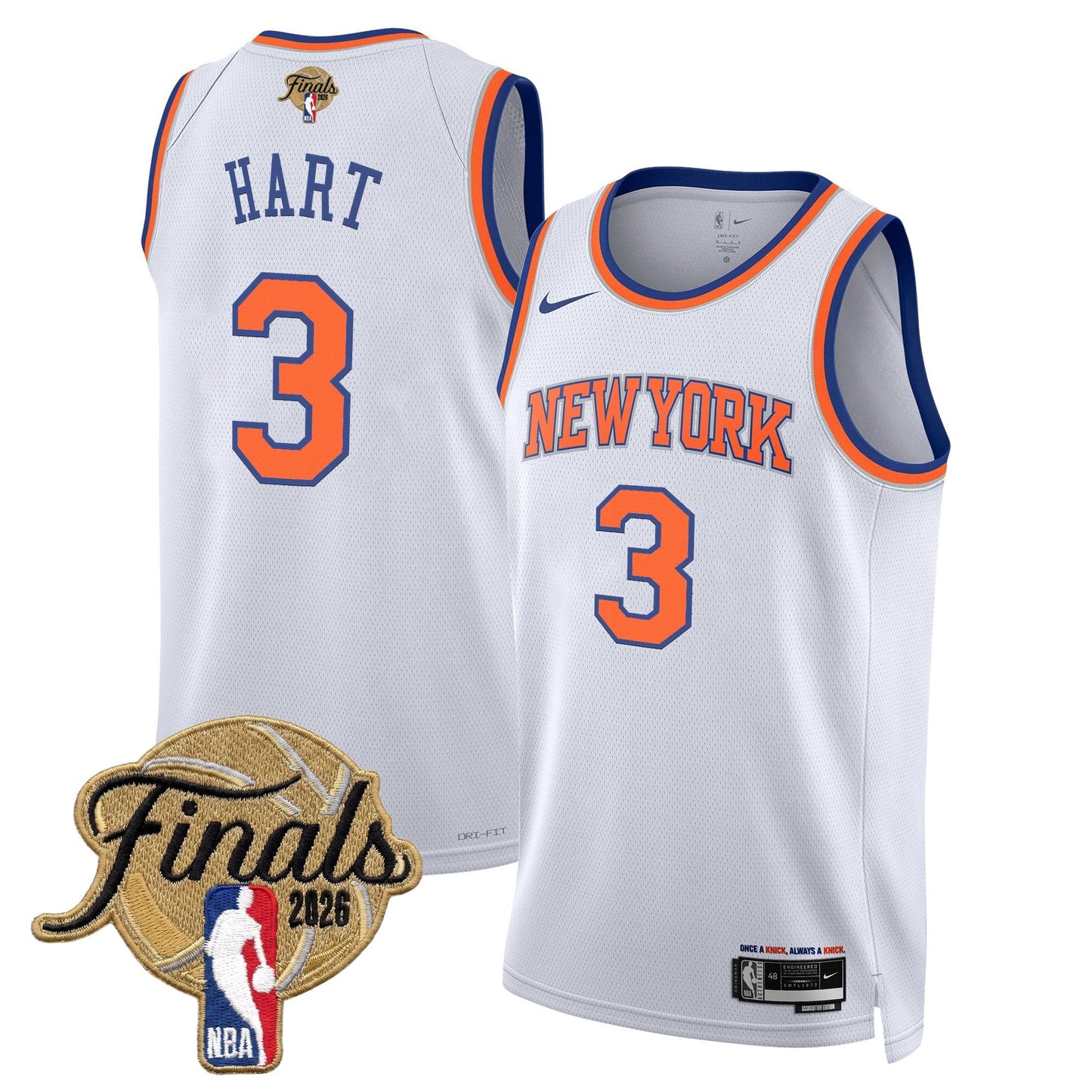 NYK 2026 Finals Swingman Jersey - All Stitched