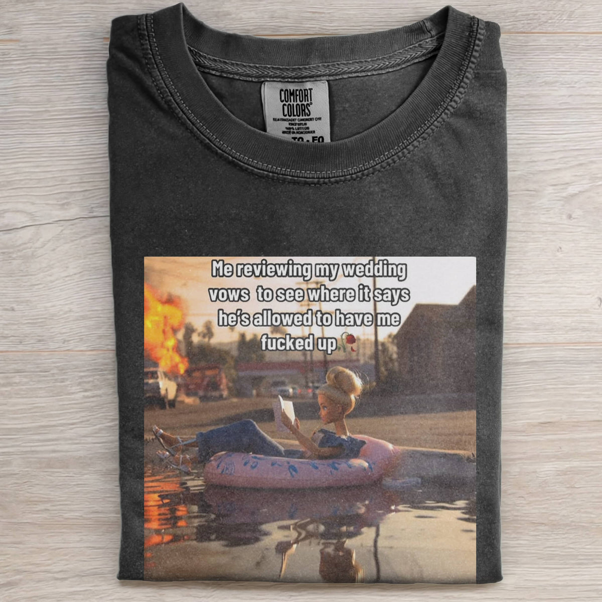 BARBIECORE HOLIDAY FIRE T-SHIRT