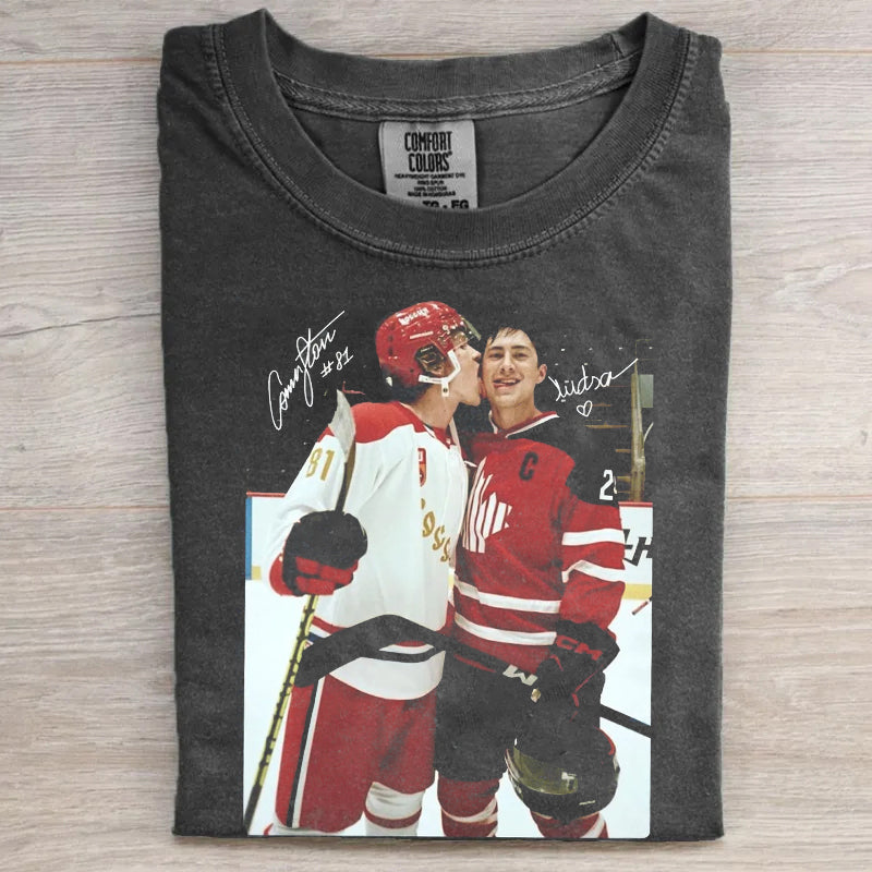 Comfort Colors Funny Williams & Storrie Hockey T-shirt