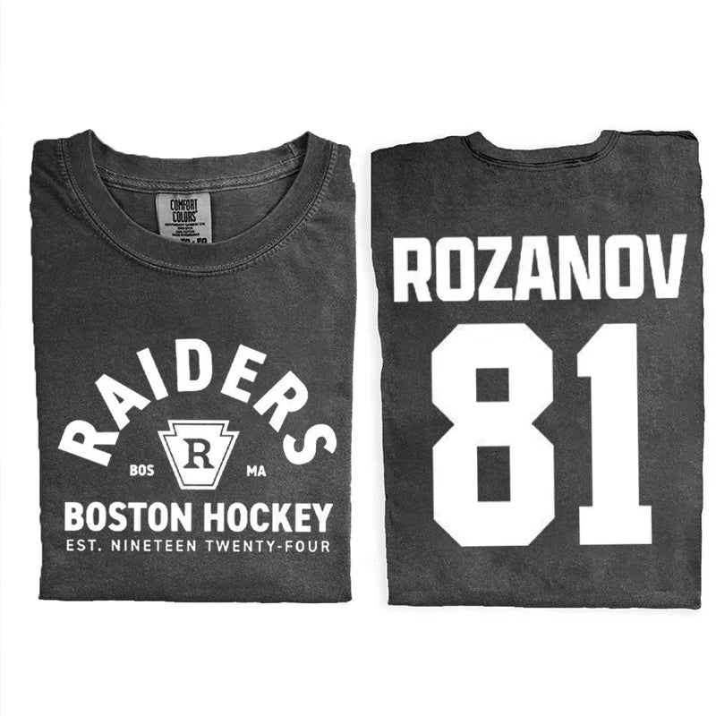 Comfort Colors Funny Williams & Storrie Hockey T-shirt