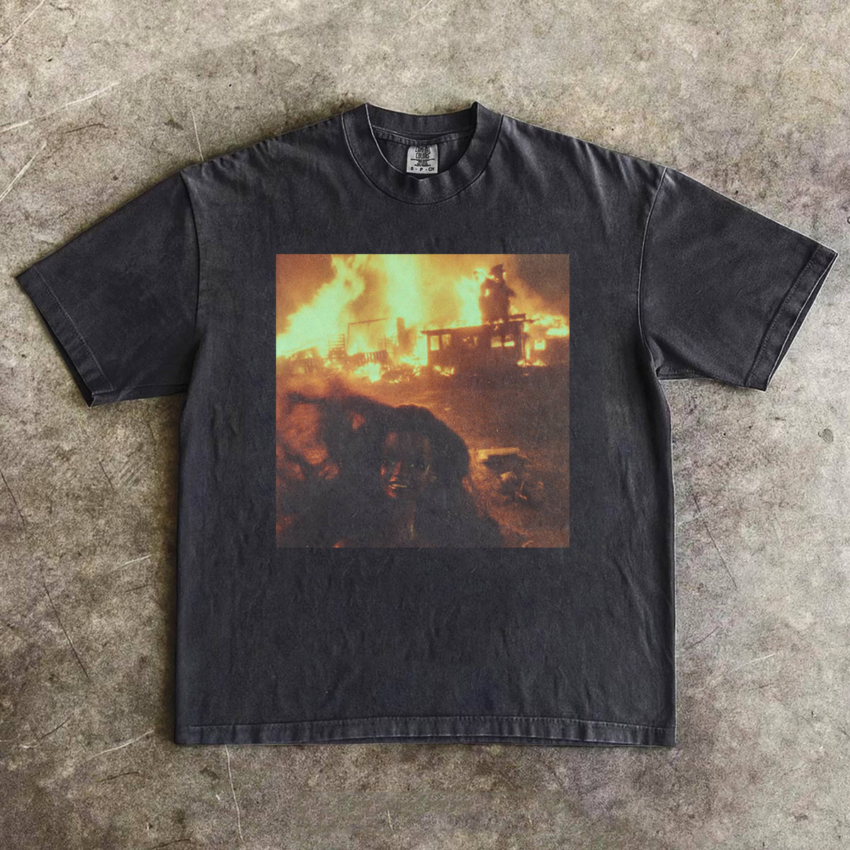 TRENDY BLACK BARBIECORE SHORT-SLEEVED T-SHIRT