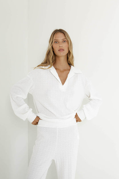 Avery Jumper - White