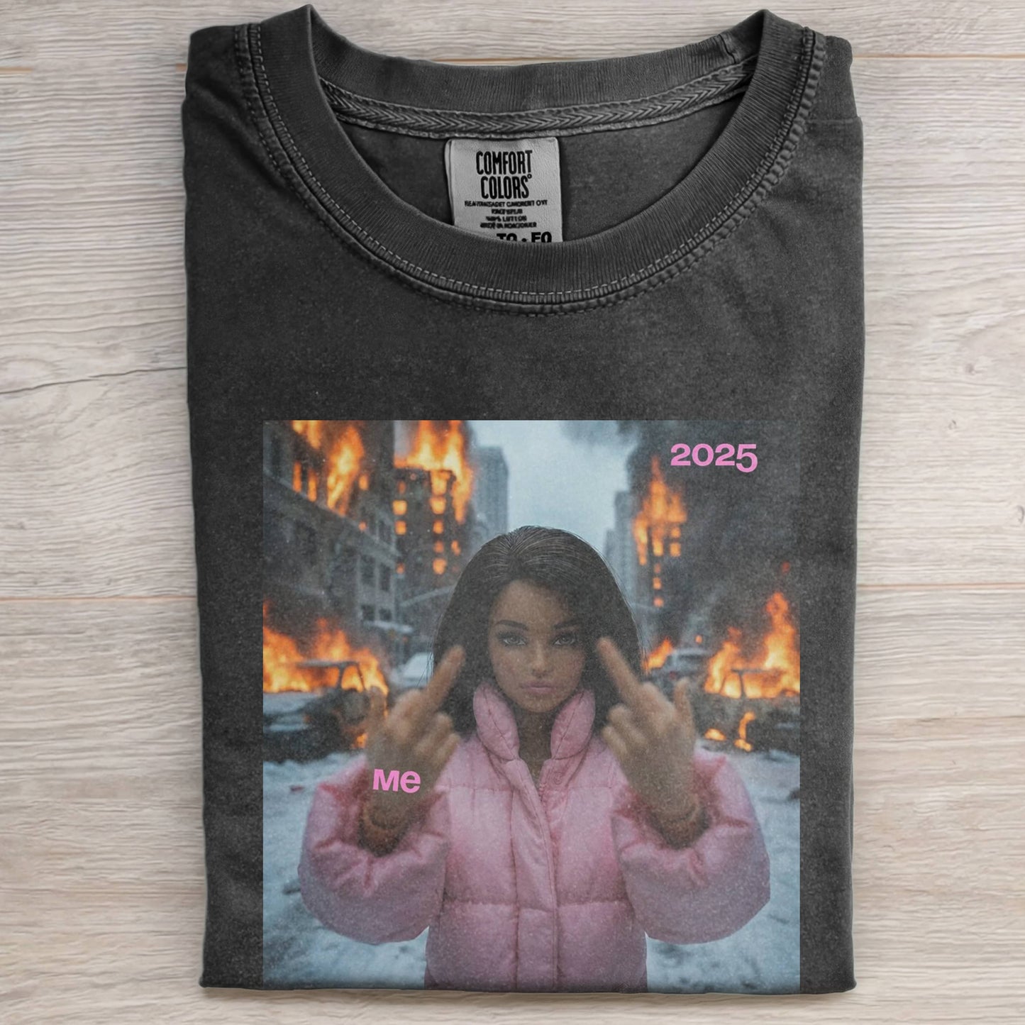 BARBIECORE MOCKS TEE