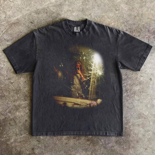 SHATTERED MIRROR BARBIECORE T-SHIRT