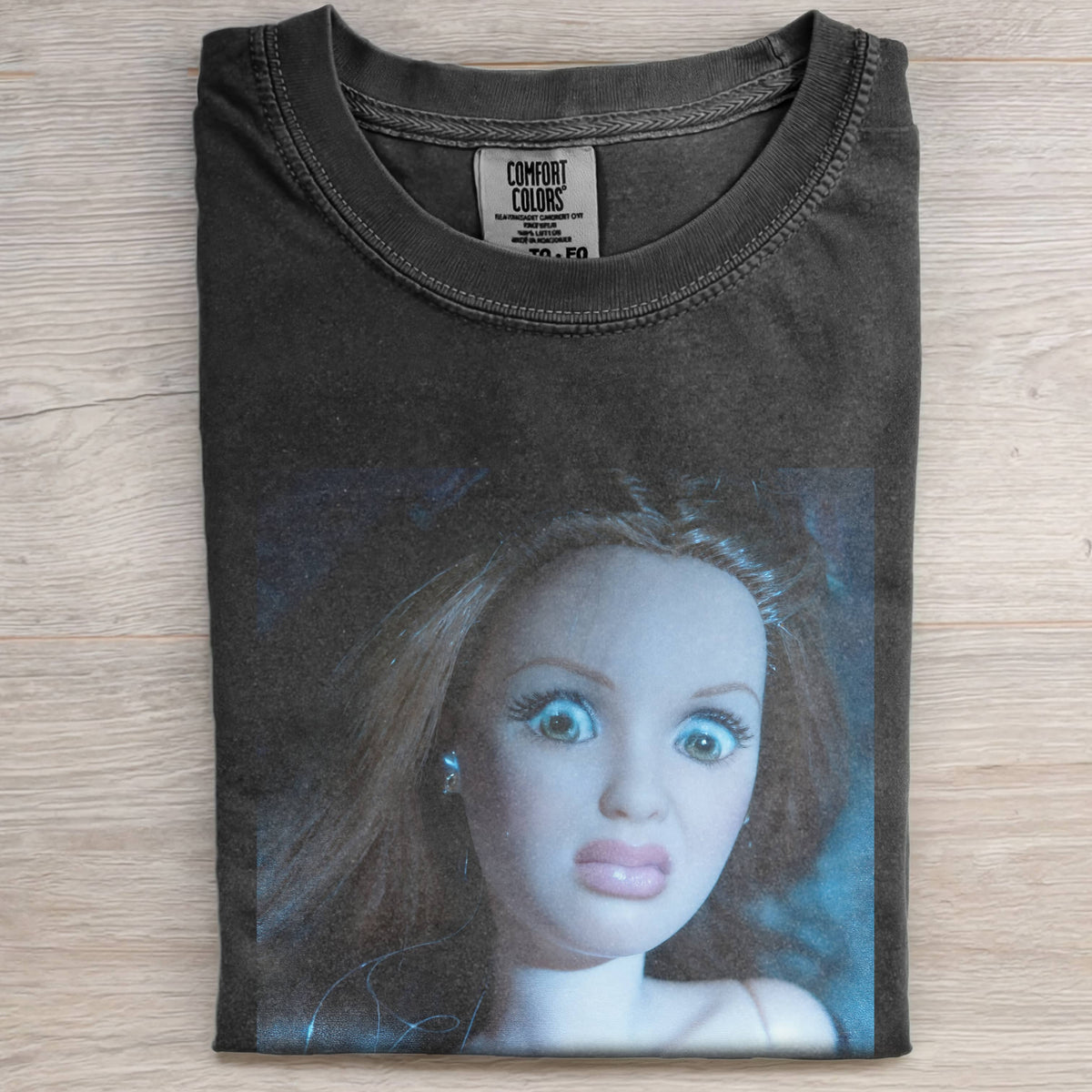 BARBIECORE-INSPIRED DARK AND FUN T-SHIRT