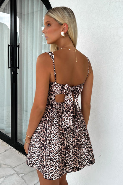 Bransley Dress - Leopard