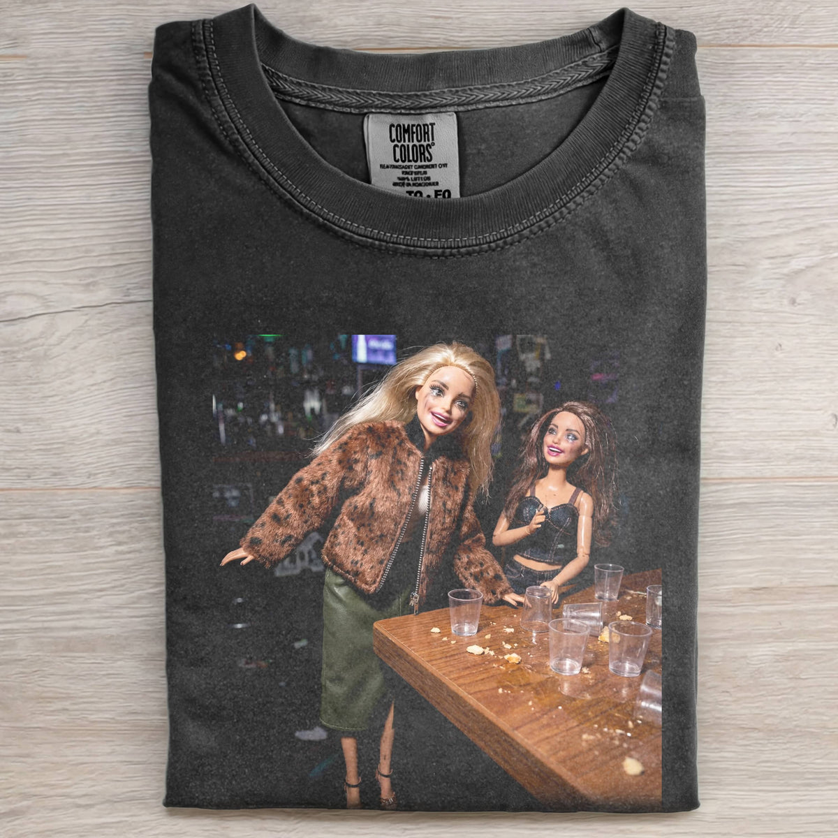 BARBIECORE PARTY CRYING MAKEUP TEE