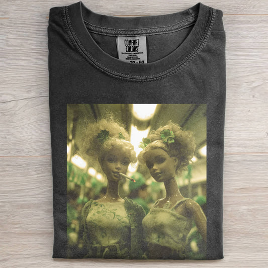 DECADENT RETRO ST. PATRICK'S DAY BARBIECORE T-SHIRT