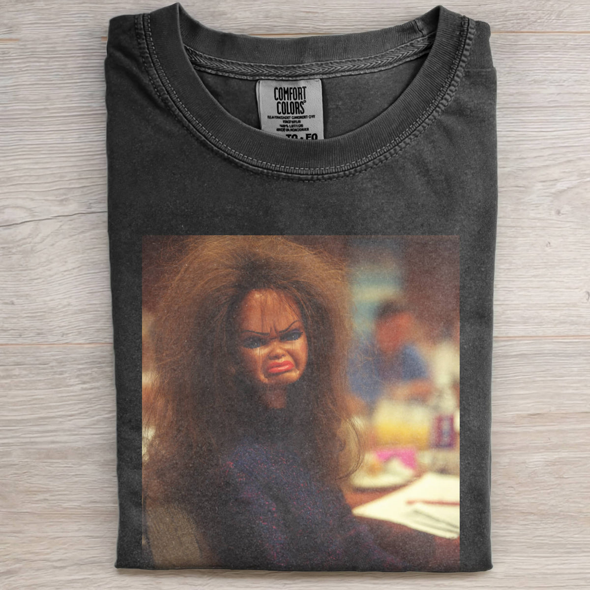 BARBIECORE DISTRESSED AND MESSY T-SHIRT