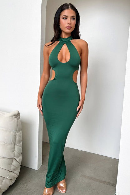 Gianna Maxi Dress - Emerald