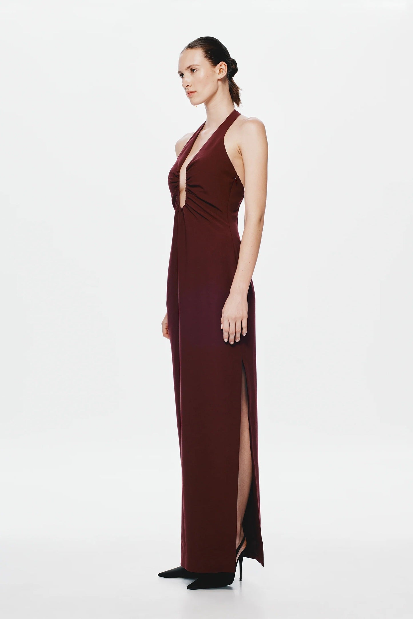 Misha Alusia Maxi Dress - Port