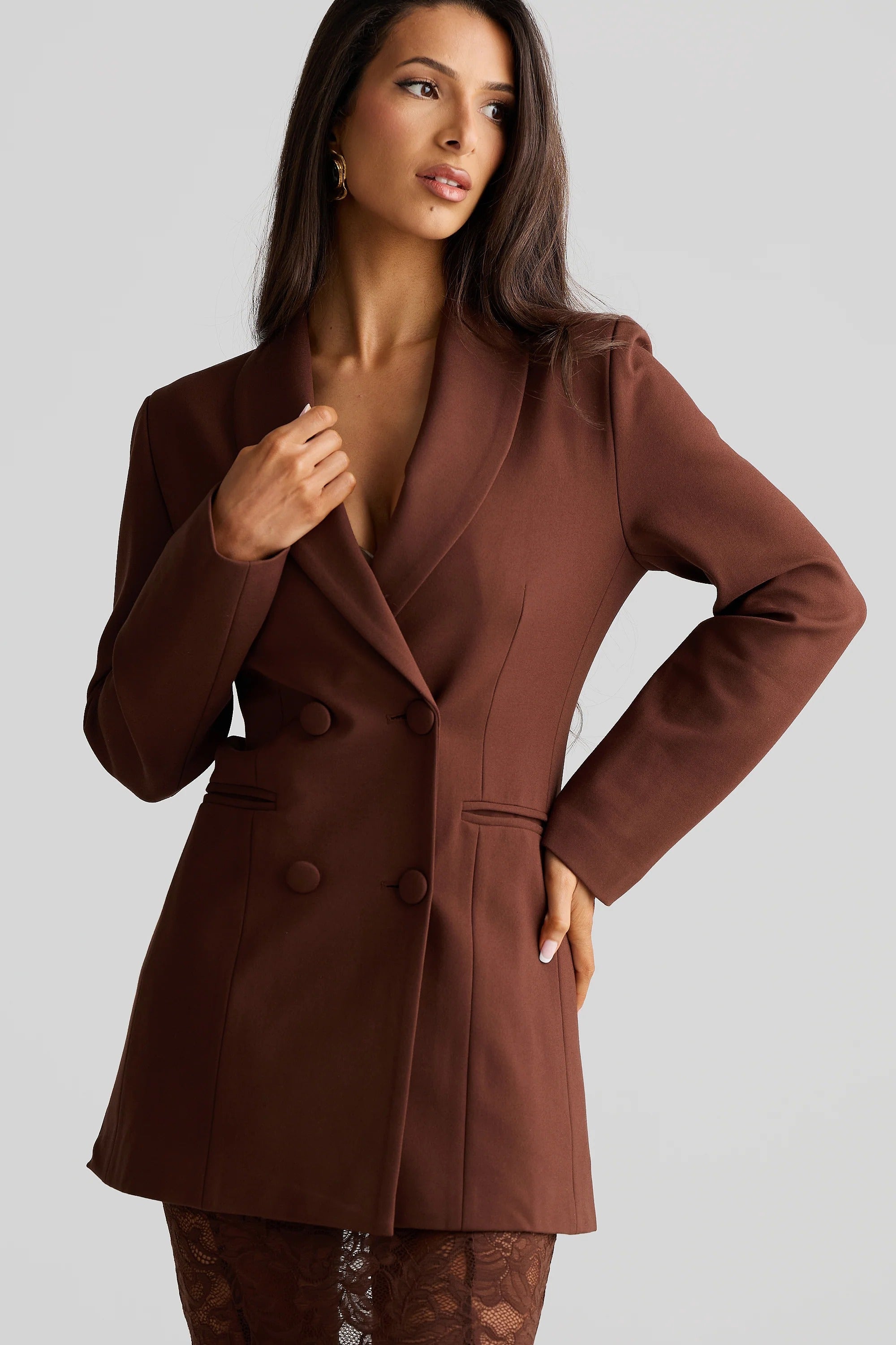 Saint Blazer - Espresso Brown