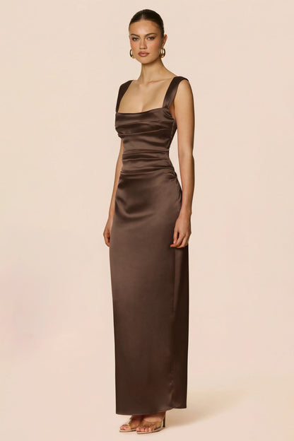 Nookie Dream Gown - Chocolate